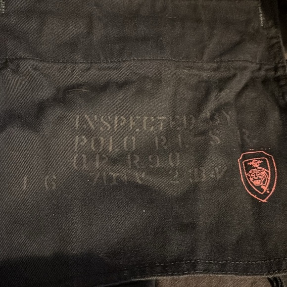 Polo Ralph Lauren Utility Cargo Surplus Pant Charcoal Sz 48X32.5” Drawstring Hem - Picture 7 of 10